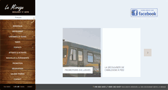 Desktop Screenshot of motellemirage.com